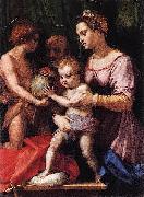 Andrea del Sarto Holy Family oil